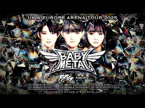 BABYMETAL UK & EUROPE ARENA TOUR 2025 - Trailer