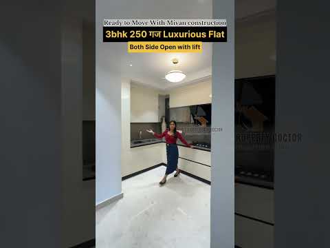 🔥Ready to move ✅3bhk with lift | Both side open | Mivan construction | Mohali के सेक्टर में 😍