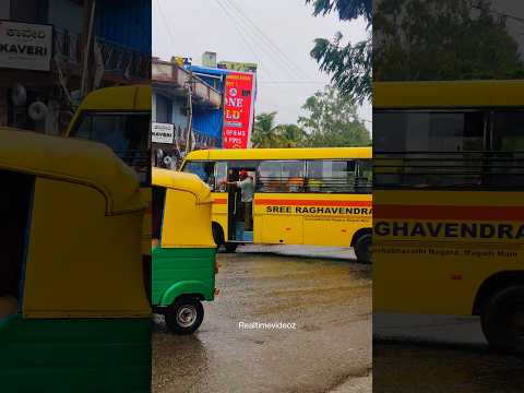 School bus turning | Indian traffic noise #shorts