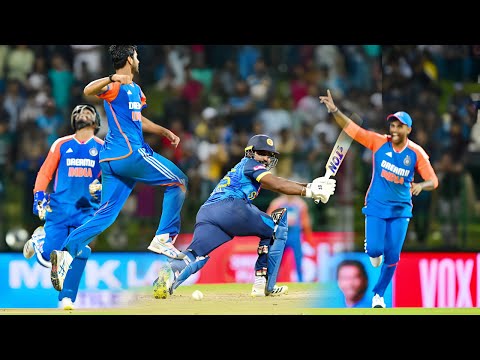 INDIA VS SRI LANKA SUPER OVER HIGHLIGHTS 3RD T20 WINNING MOMENT