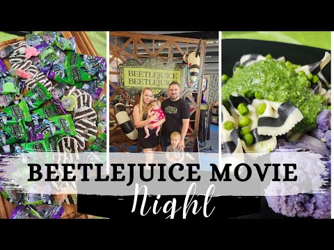 Beetlejuice Movie Night! Spooky Pasta, Treats, & Fun DIY Ideas