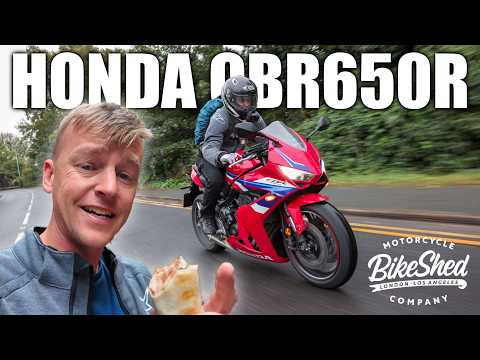 Girls, Bikes & London Bike Shed : 2024 Honda CBR650R E-CLUTCH through the City!