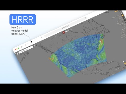 HRRR arrives to Windy.com