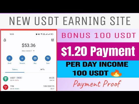 The USDT shopping mall income site | Usdt Order grabbing App | Make money on mobile