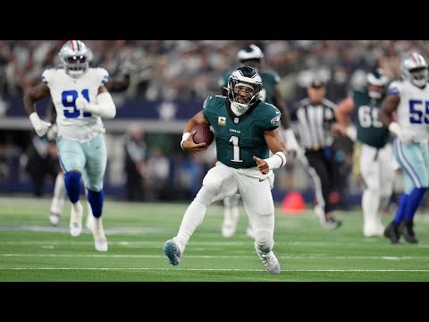 Jalen Hurts' best plays from 4-TD game vs. Cowboys | Week 10