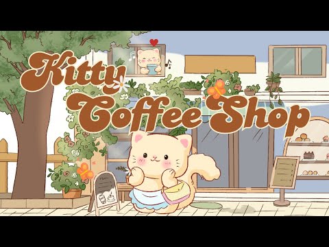 Coffee Shop Music ☕🎶Lofi Kity 🍧1 Hr Song🧡lofi chill【Cute lofi music mix】 🥞 study/aesthetic/chill 🏵️