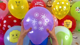 FUN BALLOON POP COMPILATION PART 13!!! #satisfying #asmr #popping #balloon #color #fun