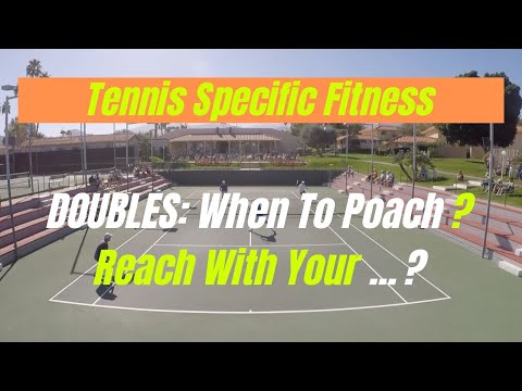 Tennis Fitness Training For Doubles POACHING