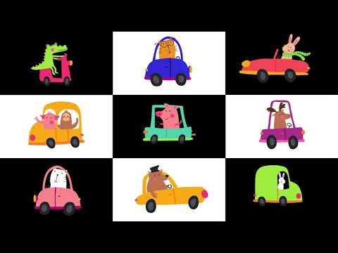 High Sensory & Visual Baby Stimulation | Babies Fun Traffic | High Contrast Videos | NERONI Kids