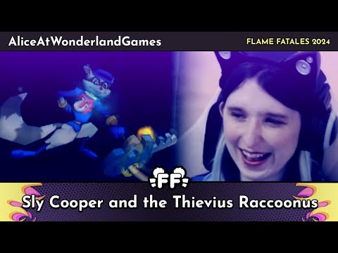 Sly Cooper and the Thievius Raccoonus by AliceAtWonderlandGames in 42:10 - Flame Fatales 2024