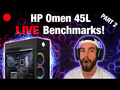 HP Omen 45L LIVE Benchmarks - i9 12900K and 3090 12700H (Part2)