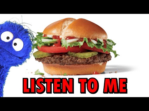 AN IMPORTANT MESSAGE FOR BURGER ENTHUSIASTS