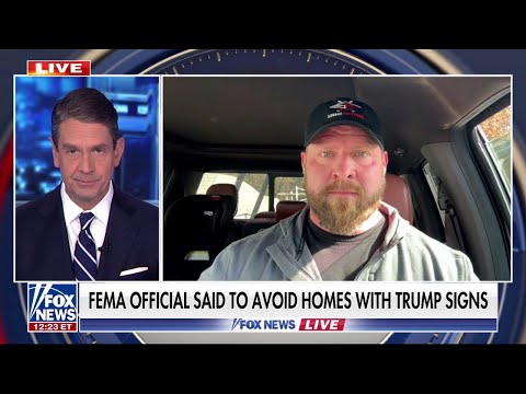 FEMA official said to avoid homes with Trump signs: 'To say I was surprised would be a lie'