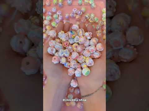 #beading #diy #handmade #minibottles #keychain #minifood #packingorders #charm #asmr #minitoy #usa