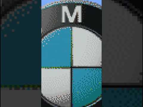 BMW Logo #shorts #minecraft