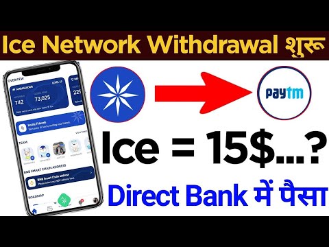 Ice Network Selling Start - $0.018 Price | How to Withdraw Ice Coin | Ice Mining Spot Trading Open