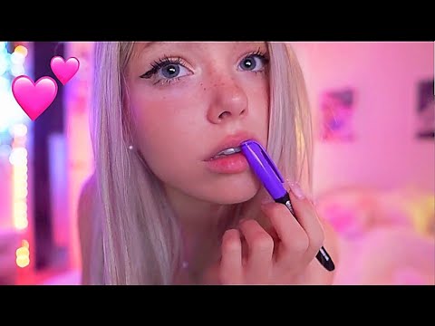 ASMR | Can I Please Draw On You? 🥺💞 (up close personal attention, compliments and face touch)