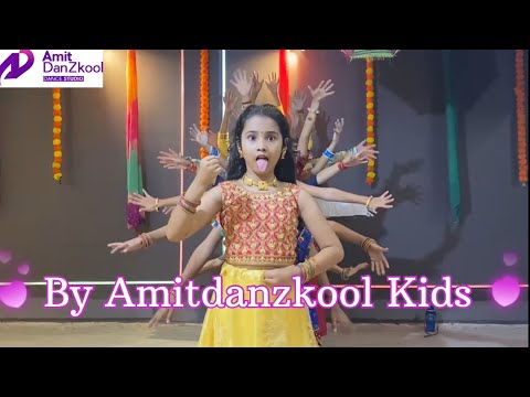 Amit danzkool basic batch kids - Navratri act