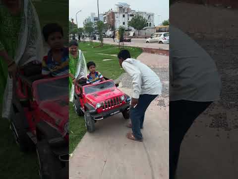 Ghanta ghar pe bike naa Milne par Car se ghumne ki jid karne lage Ayaan Babu 🥰🚗 #cutebaby #car