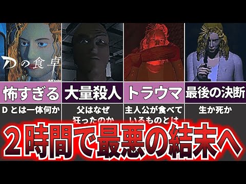 【ゆっくり解説】Dの真相を知った時、衝撃の事実が判明する『Dの食卓』【ホラゲー】