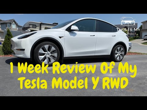 🚀 Experience the Tesla Model Y RWD - 1 Week Ownership Review 🚗