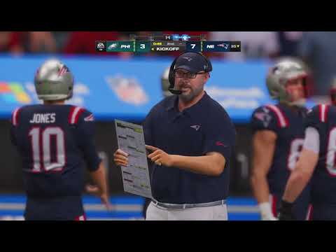 Madden 24 NFL Preseason Gameplay on PS5! New England Patriots Highlights