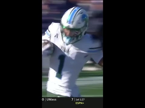 Dontae Fleming with a spectacular catch for a 44-yard Gain vs. Navy