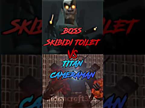 upgraded boss skibidi toilet vs upgraded Titan cameraman #edit #edits #skibiditoilet