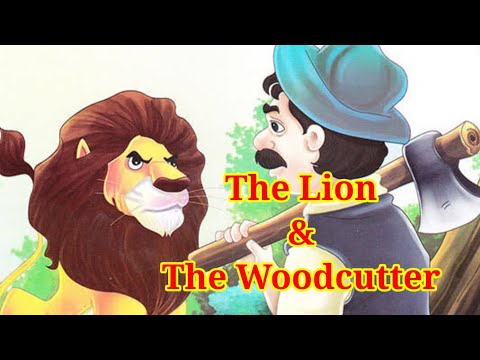 Stories ll Lion and Woodcutter story ll English Moral story l Short story.