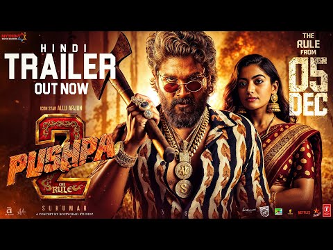 Pushpa 2:The Rule | Official Trailer (Hindi) | Allu Arjun | Rashmika | Fahadh | Sukumar | Concept