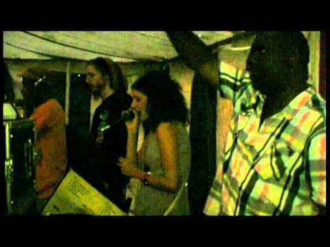 Dub Tent Night Shot - Umbrella Fair - August 13, 2011