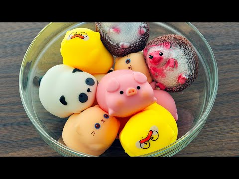 Making Fluffy Slime with Cute Squishes 🐽