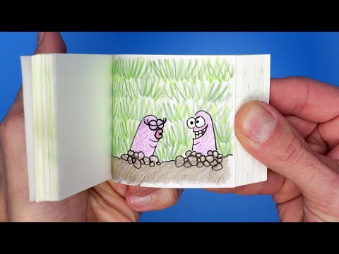 7 Flipbooks by Aardman Animators