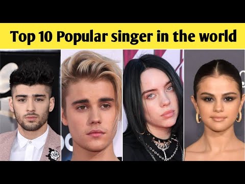 Top 10 most popular singer in the world 2022