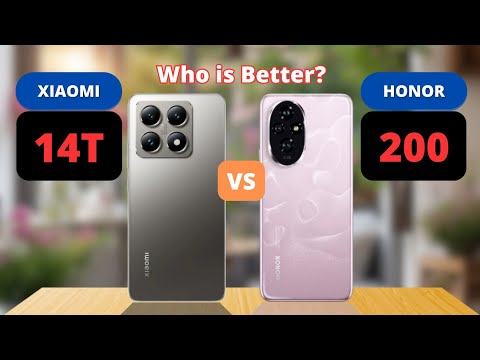 Xiaomi 14T vs Honor 200 Comparison