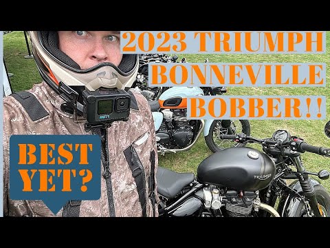 2023 Triumph Bonneville Bobber 1200 FIRST RIDE : Blast from the PAST T100