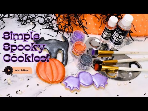 HOW TO: decorate Halloween cookies!