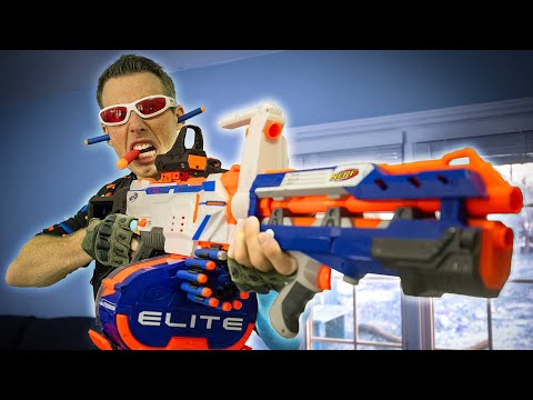 NERF WAR | 1.1 Billion Subscribers!