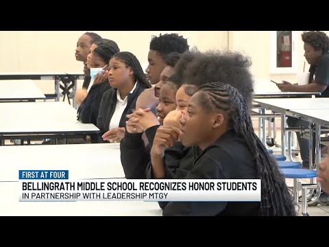 Bellingrath Middle School recognizes honor students