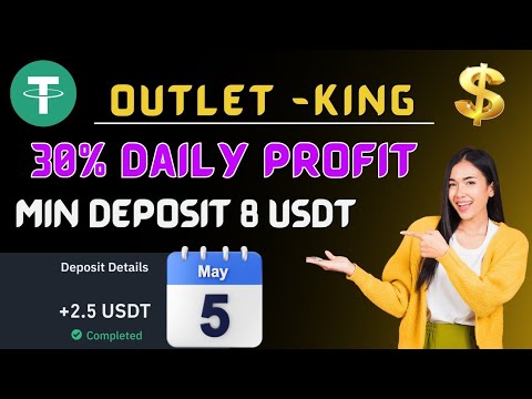 Get 30% daily Profit | Earn money online without investment | New usdt mining app 2024