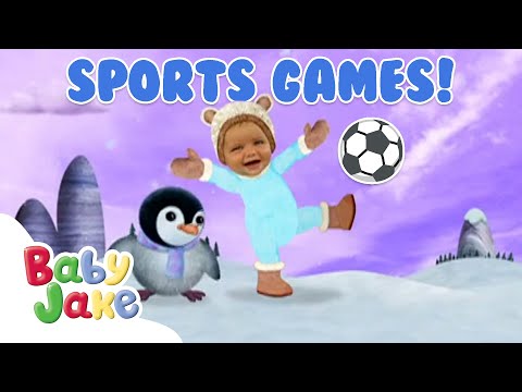 @BabyJakeofficial - ⚽️🏃 Playing Ball ⚽️🏃 | Summer Olympics | Full Episode | TV Shows for Kids