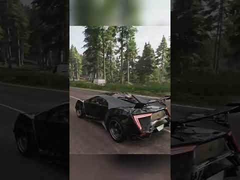 Lykan HyperSport meets Drunk Van Driver #forza #forzahorizon #forzahorizon4 #fh4