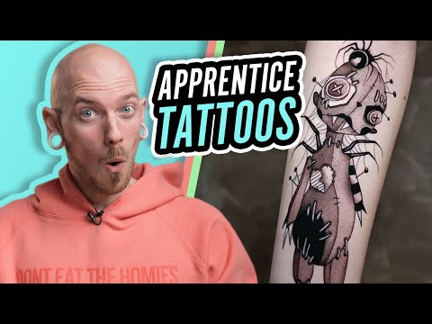 APPRENTICE SUBMISSIONS #10 | Tattoo Critiques | Pony Lawson