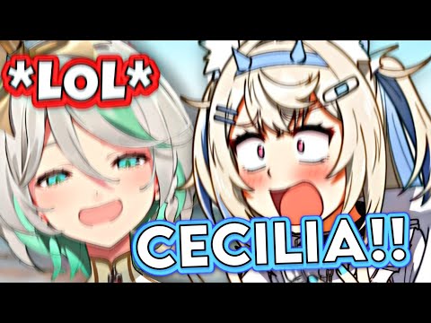 Fuwawa needs to be patient with Cecilia... [Hololive EN]