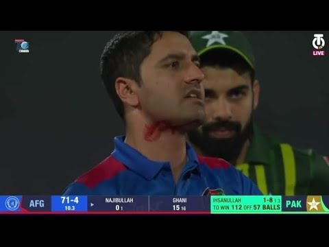 Deadly Bouncer From Ihsanullah To Najibullah | Pakistan Vs Afghanistan 3rd T20 #cricket #pakvsafg