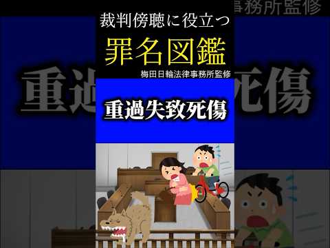 【重過失】自転車事故でも有罪に！「これくらい大丈夫は危険なサイン【罪名図鑑】　#shorts