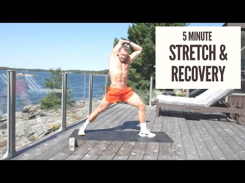 5 MIN POST WORKOUT STRETCHING & RECOVERY