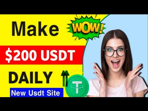 New Usdt Earning Site Usd Mining Site 2024 Best Investment Usdt Earning Website