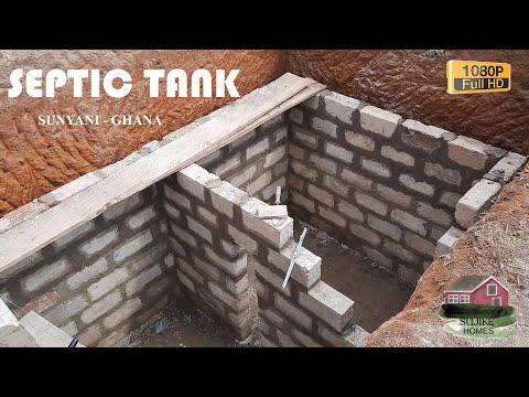 Septic Tank Construction for a House in Sunyani Ghana