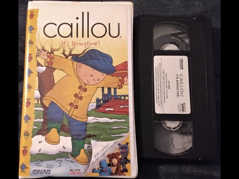 Caillou: It's Springtime! (2001 VHS Rip)